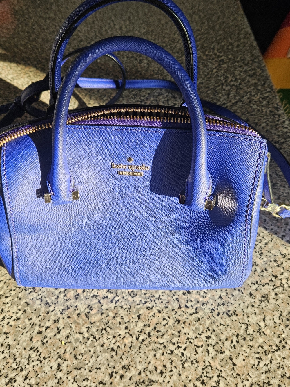 kate spade Cobalt Blue Mini Satchel